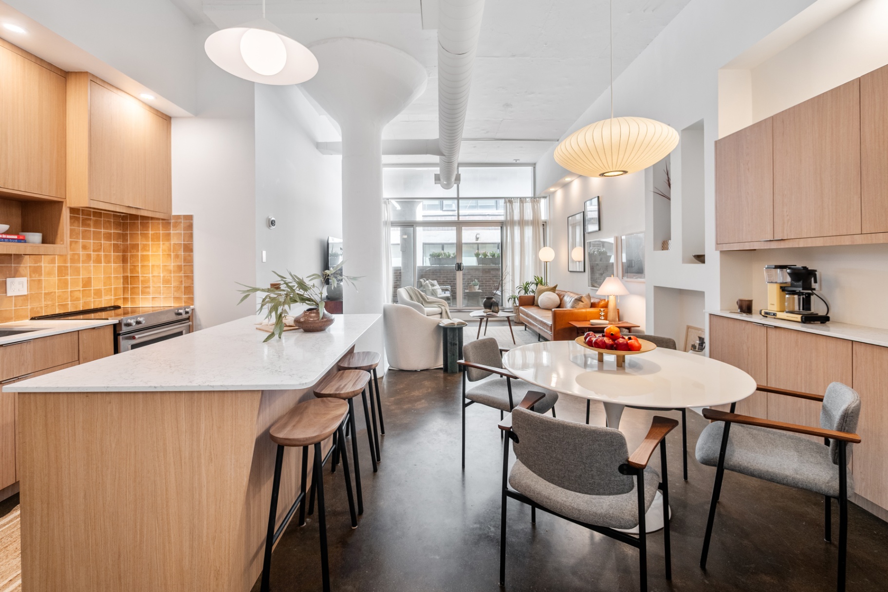 Open concept living